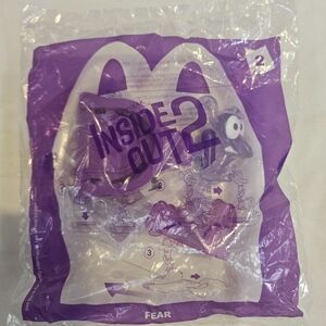 Disney Pixar Inside Out 2 Fear McDonald's Happy Meal Toy - Purple